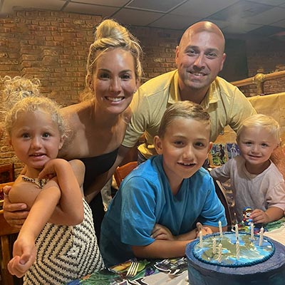 Brittany Smith and family